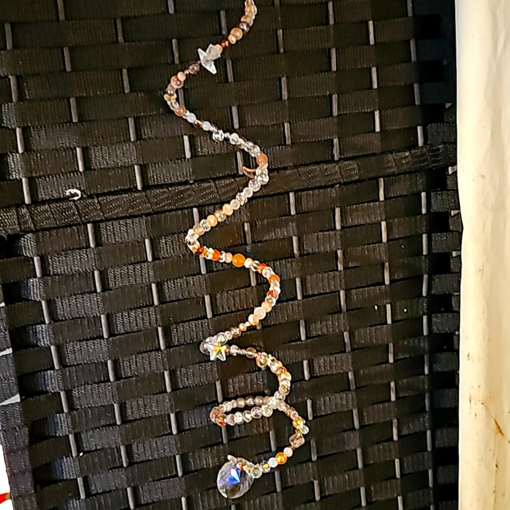 Custom design handmade original design Suncatcher crystal beads